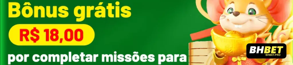 bônus de boas-vindas